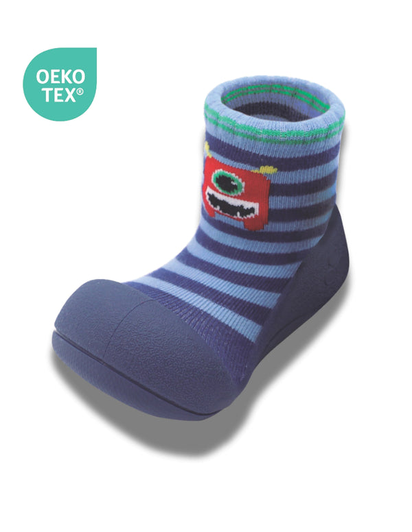 Attipas | Monster Zapato respetuoso flexible para bebé niña y niño 1 año